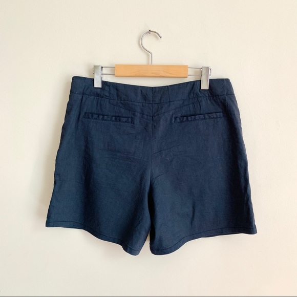 Theory linen blend shorts - Picture 2 of 5